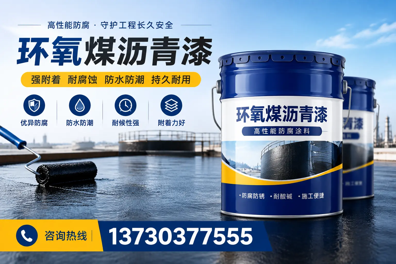 如何判断环氧煤沥青漆的质量?沁县消费者指南